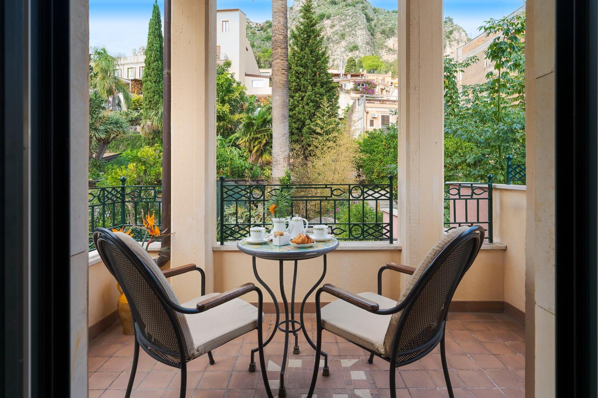 Hotel Villa Schuler Taormina Exterior foto
