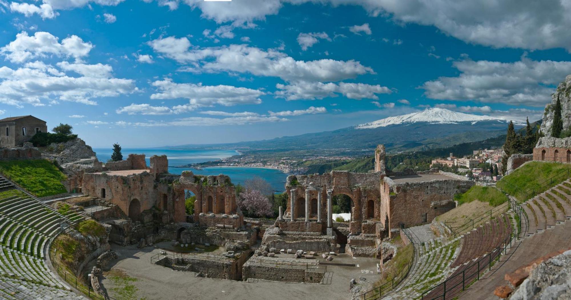 Hotel Villa Schuler Taormina Exterior foto