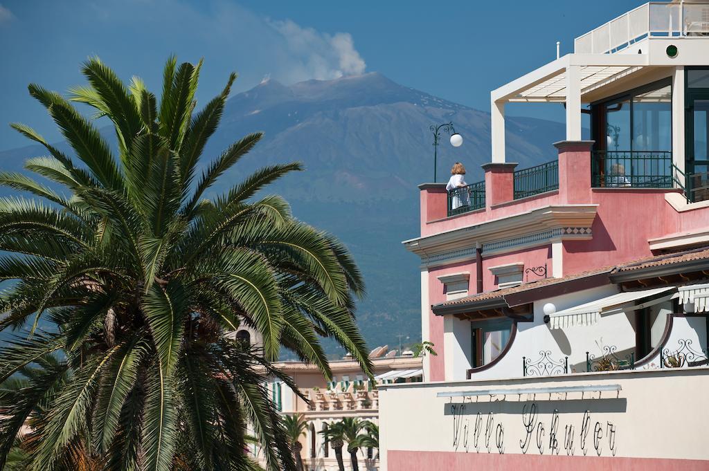 Hotel Villa Schuler Taormina Exterior foto