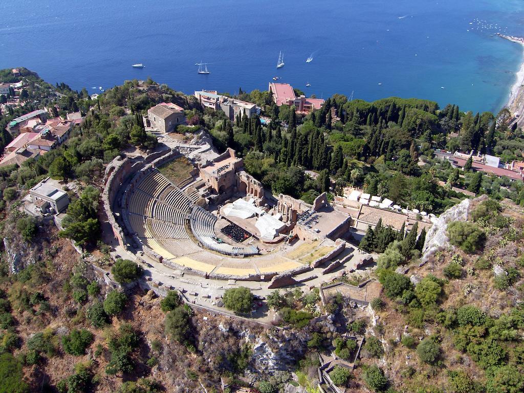 Hotel Villa Schuler Taormina Exterior foto