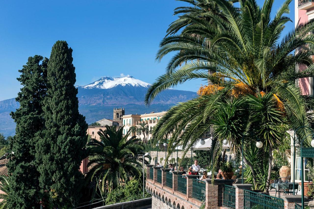 Hotel Villa Schuler Taormina Exterior foto